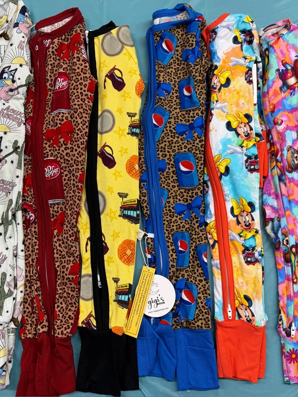 Lot of 6 zippies. All are size 3-6 mths. All brand new.